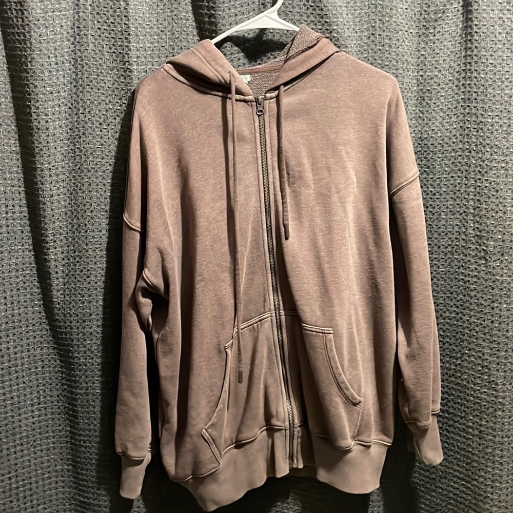 Zip up hoodie